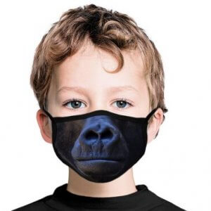 Kids Gorilla Face Mask