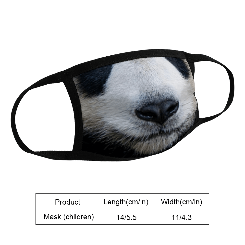 Kids Panda Face Mask - Image 2